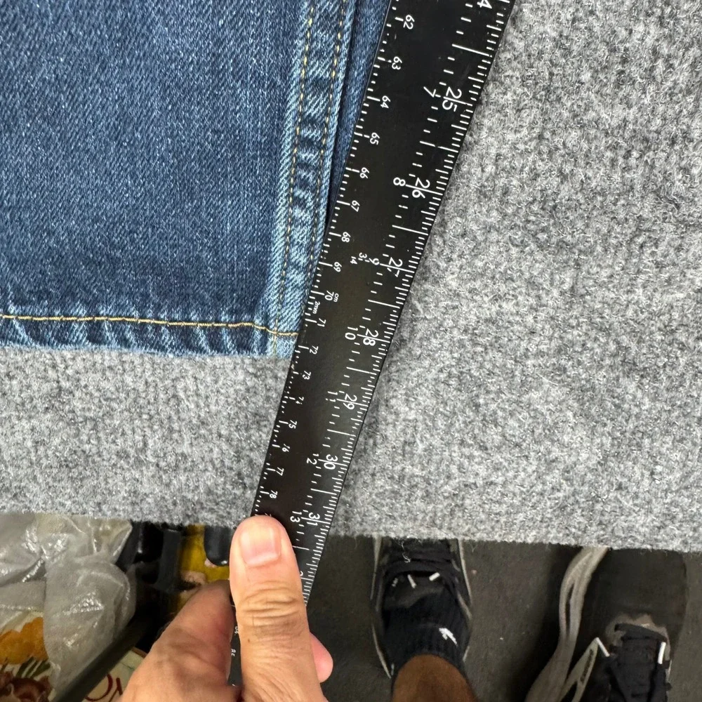 Levi's Jeans Mens Size 32x30 Blue 505 Regular Fit Straight Leg Denim Casual